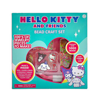 Hello Kitty & Friends Beads Set DIY Jewelry Making Kit Kids 6y+
