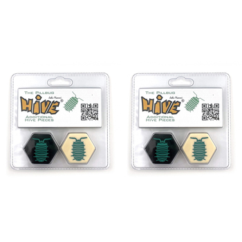 2x 2pc Gen42 Hive Pillbug Expansion Pieces Tile Game Set