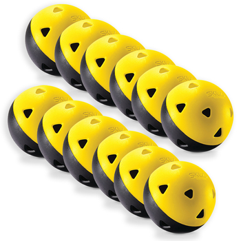 12pc SKLZ Mini Impact Baseball Training Balls