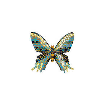 Polyresin Butterfly Mosaic Small Home/Garden Decor 15cm - Assorted