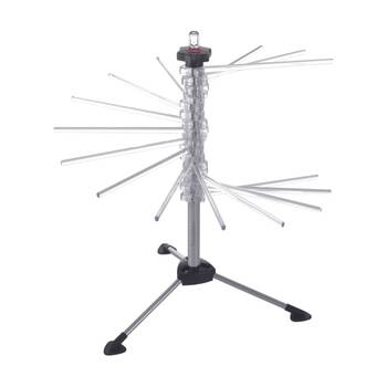 Marcato Pasta Drying Rack Tacapasta W/ 16 Rods & Up to 2kg Capacity Silver