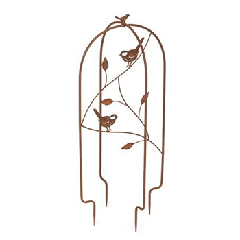 Growing Frame 105cm Crawling Plant Support Stand Large Rust Assorted