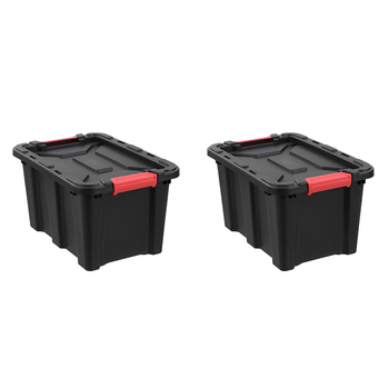 2x Boxsweden Eco Heavy Duty 25L/47cm Storage Box - Assorted