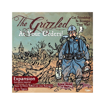CMON The Grizzled at Your Orders! Expansion Strategy Card Game 14y+