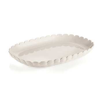 Guzzini Tiffany 32cm Rectangle Serving Tray Medium - White
