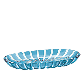 Guzzini Dolcevita Plastic 38cm Serving Tray - Turquoise