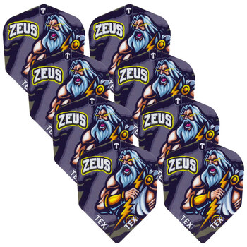 8PK Tex Darts Zeus Flights Standard Tail/Wing Accessory