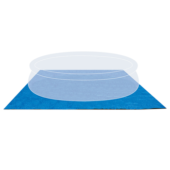 Intex Under Ground Cloth For 15ft Outdoor Swimming Pool - Blue