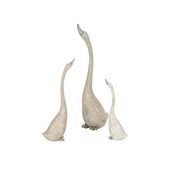 3pc Resin Ducks Figurine Set Garden/Patio Decor