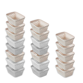 20PK Boxsweden Kept Diamond 15.5cm Organiser Tray - Assorted