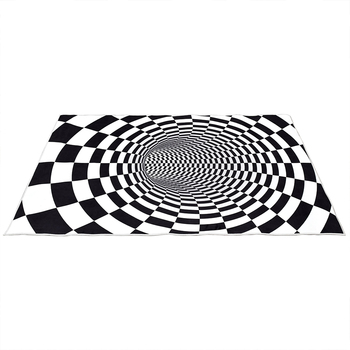 Boyle 3D Printed Rug Checker Tunnel 110x160cm