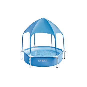 Intex Canopy Metal Frame Outdoor Pool 1.83mx38cm - Blue