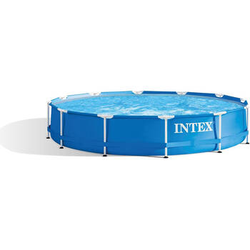 Intex Metal Frame Pool Set (W/220-240V Filter Pump) 6y+