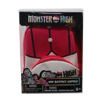 Monster High Mini Back Pack Surprise w/ Stationary Assorted
