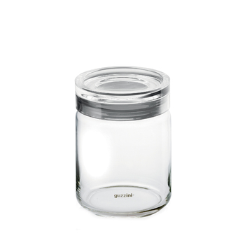 Guzzini Kitchen Active Design 1L 16.5cm Storage Jar L - Sky Grey