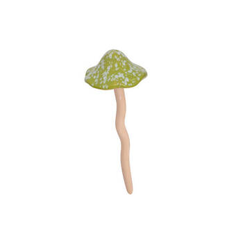 Ceramic Mushroom Green Large 10x27cm - Assorted
