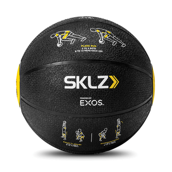 SKLZ 8lb Gym Trainer Medicine Ball Black