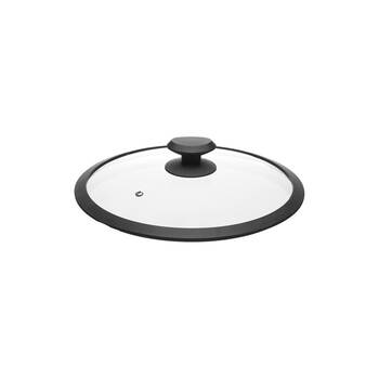 Guzzini Cook & Strong Glass Lid w/ Silicone Rim 20cm For Pot/Frypan Clear
