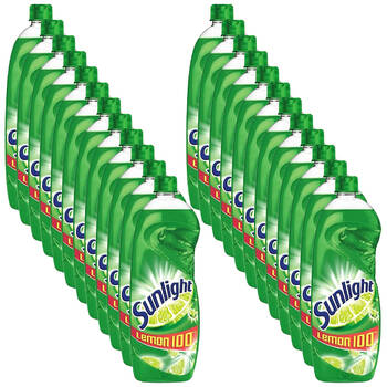 24PK Sunlight Dishwashing Liquid Lime Scented Dishwashing Liquid 400ml