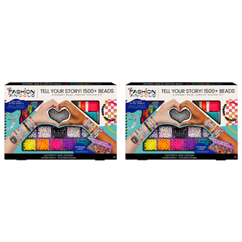 2PK Fashion Angels Kids/Childrens Creative Alphabet Bead Kit 8y+