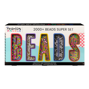 2000pc Fashion Angels Kids/Childrens Creative Beads Super Set 8y+