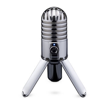 Meteor Mic: 1" Diaphram USB Cndnser Mic w/ H/P