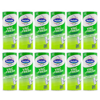 12PK Neutradol 350g Vac N'Fresh Carpet Freshener Deodoriser Super Fresh