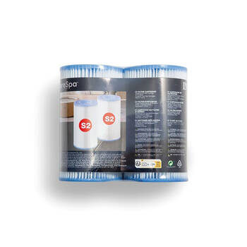 2pc Intex Filter Cartridge S2 For Spa Shrink Wrap W/ Litho Twin Pack