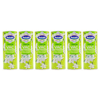 6PK Neutradol 350g Vac N'Fresh Carpet Freshener Deodoriser Fresh Lily