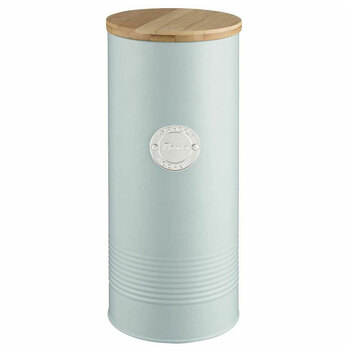 2.5L Typhoon Living Pasta Storage Canister w/Bamboo Lid - Blue