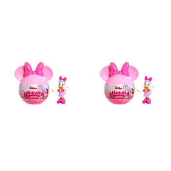2PK Disney Minnie Mouse Collectible Mini Figures Kids Toy Assorted 3y+