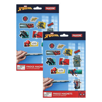 52pc Marvel Spiderman Fun Vibrant Fridge Decor Magnets 3y+