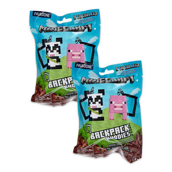 2PK Minecraft Backpack Buddies Series 2 Keyring Assorted 3y+