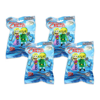4PK Nintendo Zelda Backpack Buddies Series 2 Assorted 3y+