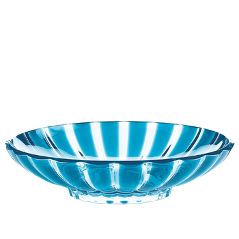 Guzzini Dolcevita 37.5cm Centerpiece Fruit Bowl - Turquoise