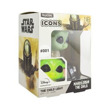 Star Wars The Mandalorian The Child Icon Light V2 Home 8y+