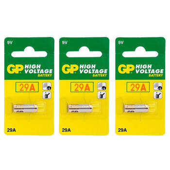 3PK 9V ALKALINE BATTERY GP