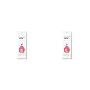 2x 50pc Joseph & Joseph IW2 4L Food Waste Caddy Liners For Bin - White
