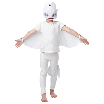 Light Fury Glow In The Dark Kids Costumes Accessory Set - White