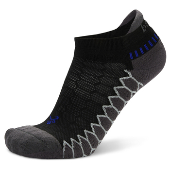 Balega Silver Running Sports Socks XL Black/Carbon