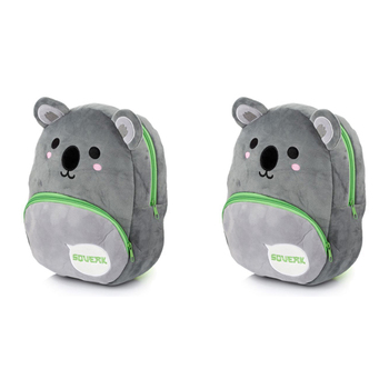 2PK Adoramals 30cm Koala Kids/Children School Backpack