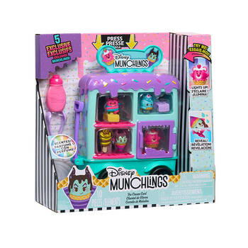Disney Munchlings Ice Cream Cart Kids Interactive Toy 3y+
