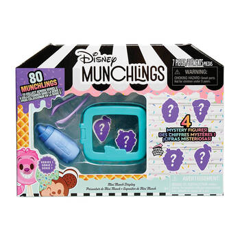 4pc Disney Munchlings Mini Munch Displays Figure S1W1 Kids Toy 3y+