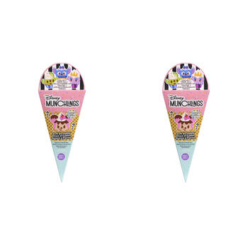 2PK Disney Munchlings Single Scented Collectible Plush Assorted 3y+