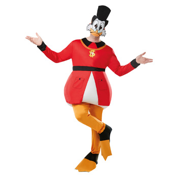 Disney Scrooge Mcduck Deluxe Mens Dress Up Costume - Size Std