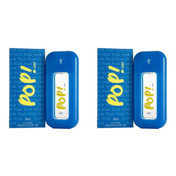 2PK FCUK Pop Art Men 100ml