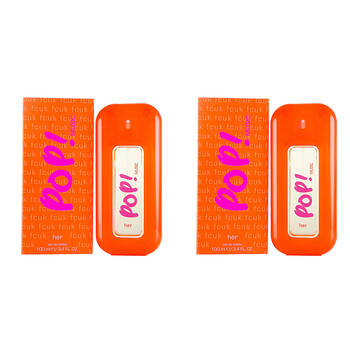 2PK FCUK Pop Music Womens 100ml