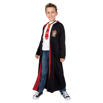 Harry Potter Harry Potter Hooded Robe & Tie Costume Party Dress-Up - Size 7-8y