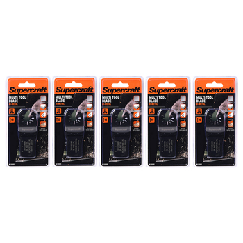 5PK Supercraft Ocillating Saw Multi Tool Blade Bi Metal 28mm