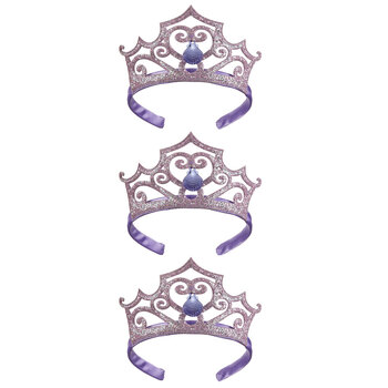 3PK Disney Little Mermaid Girls/Kids Ariel Tiara Costume Accessory